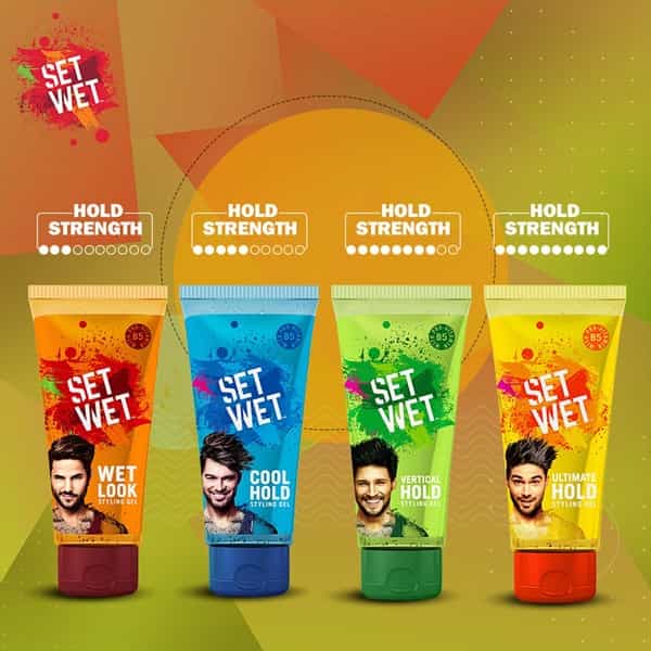 Set Wet Wet Look Hair Gel 50 Ml