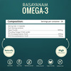 Rasayanam Omega - 3 | Vegan | No Burps | Epa+Dha | 60 Capsules | Pack Of 1