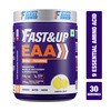 Fast&Up Eaa Intra - Training/Workout Drink Powder(Eaax9) - 30 Servings (Lemon Zest) | Purple