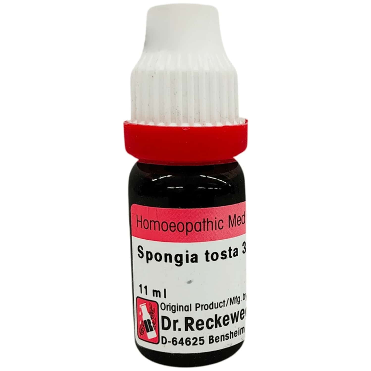Dr. Reckeweg Spongia Tosta Dilution 30 Ch 11 Ml