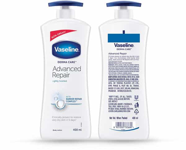 Vaseline Derma Care Advanced Repair Body Lotion Bottle Of 400 Ml