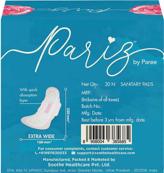 Paree Pariz Ultra Thinz Xxl Premium Pads 20