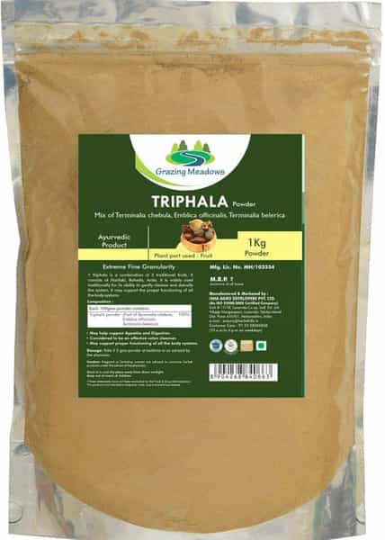 Grazing Meadows Triphala Powder - 1 Kg