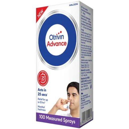 Otrivin Advance Menthol Freshness Adult Nasal Spray 10gm