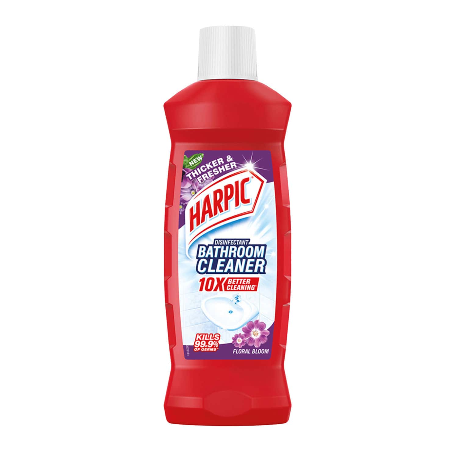 New Harpic Disinfectant Bathroom Cleaner Floral Bloom Bottle 500ml