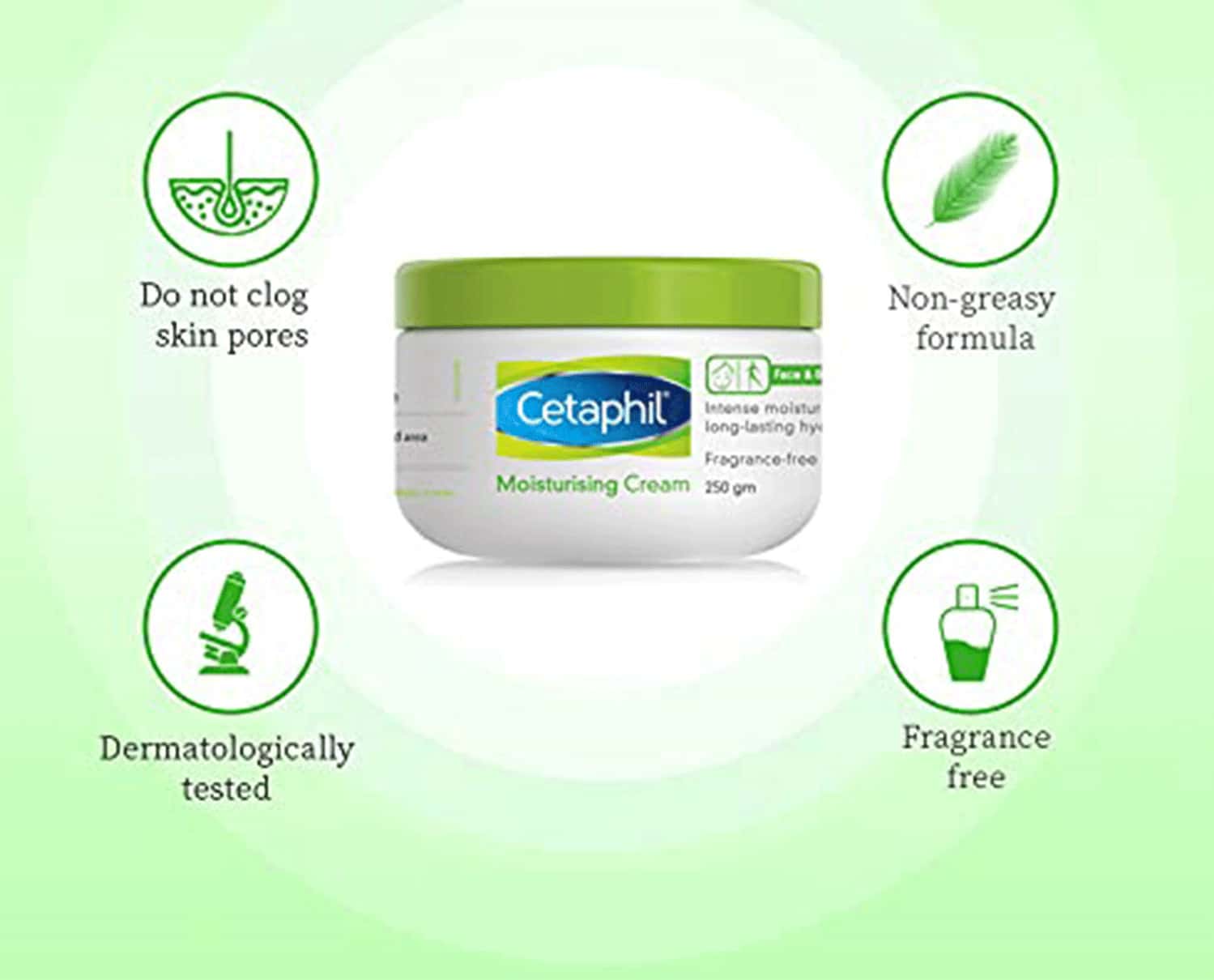 Buy CETAPHIL MOISTURISING CREAM 250G PACK OF 2 Online & Get Upto 60