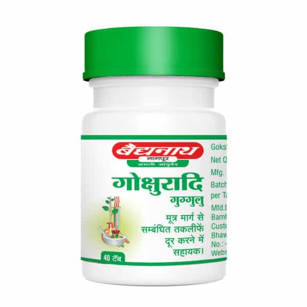 Baidyanath Asli Ayurved Gokshuradi Guggulu | Retention And Painful Micturition - 40X2 Tablets