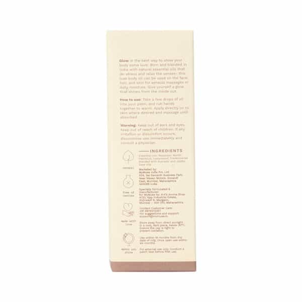 Mymuse Glow Relaxing - Aromatherapy Massage Oil For Stress-Relief (30Ml)