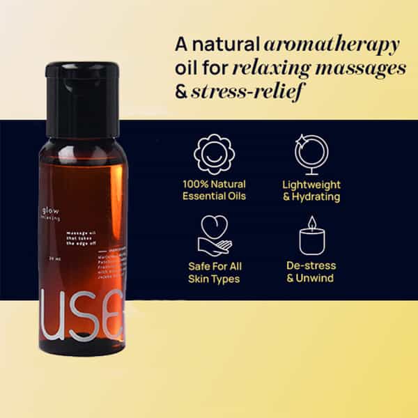 Mymuse Glow Relaxing - Aromatherapy Massage Oil For Stress-Relief (30Ml)