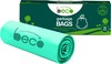 Beco Compostable Medium 19 X 21 Inches Garbage Bags/Trash Bags/Dustbin Bags - 15 Pieces