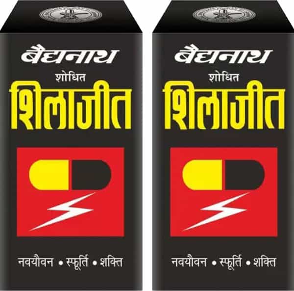 Baidyanath Shodhit Shilajit - For Youthful Longevity | For Stamina And Rejuvenation | (Pack Of 2)