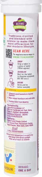 Panchamrit Gut Health Effervescent Tablets | 20 Units