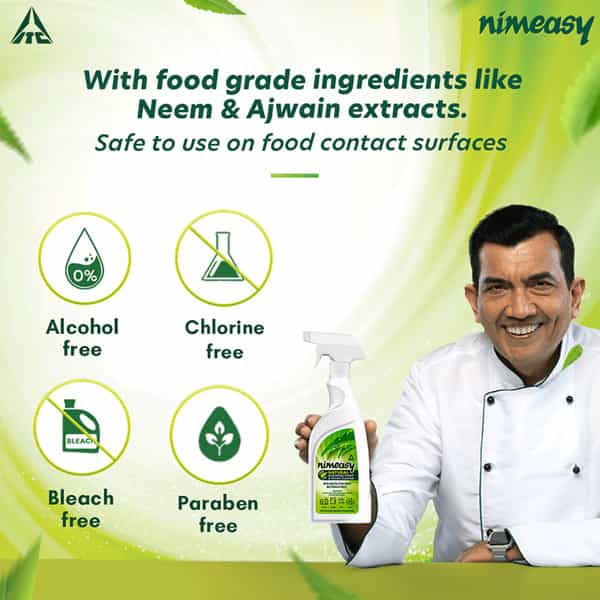 Nimeasy Natural Disinfectant & Power Cleaner Spray 450 Ml