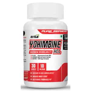 Nutrija Yohimbine 10mg - 30 Capsules