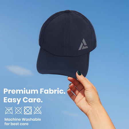 Actifit Unisex Sports Cap | Lightweight & Breathable | Navy | 1 Pack