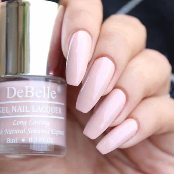 Debelle Gel Nail Lacquer Peony Blossom Nude Nail Polish-8Ml