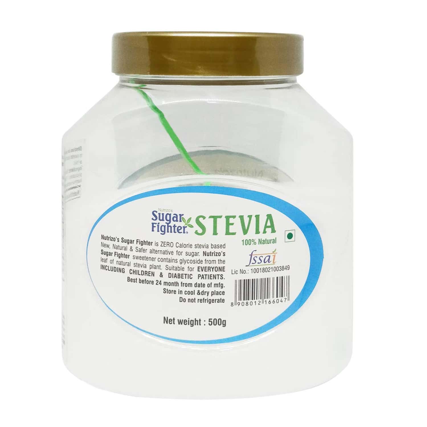 Buy SUGAR FIGHTER STEVIA JAR ZERO CALORIES & FAT FREE SWEETENER