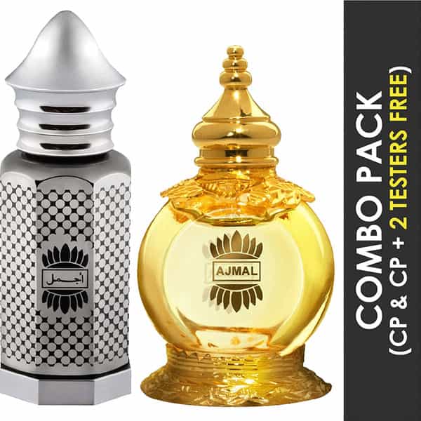 Ajmal Asher Cp Oil 12Ml For Unisex And Mukhallat Al Wafa Cp Attar 12Ml For Unisex