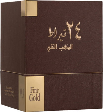 Lattafa 24 Carat Pure Gold Long Lasting Imported Eau De Perfume 100ml