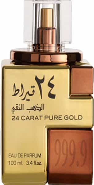 Lattafa 24 Carat Pure Gold Long Lasting Imported Eau De Perfume 100Ml