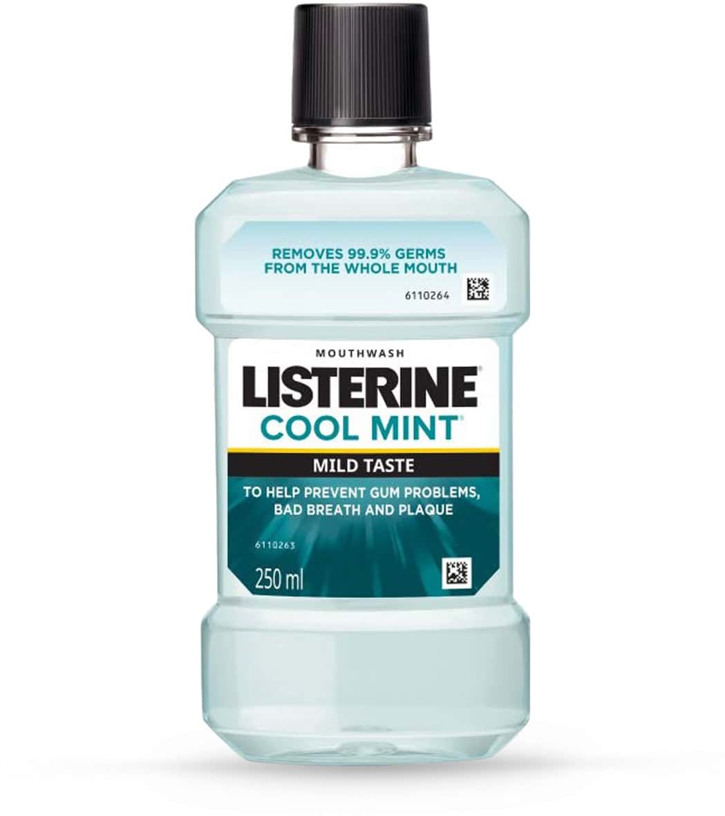 Listerine Mouthwash Coolmint Mild 250ml