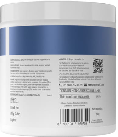 Hk Vitals Marine Collagen For Men Supplement (Watermelon | 200g) | Vitamin C | E