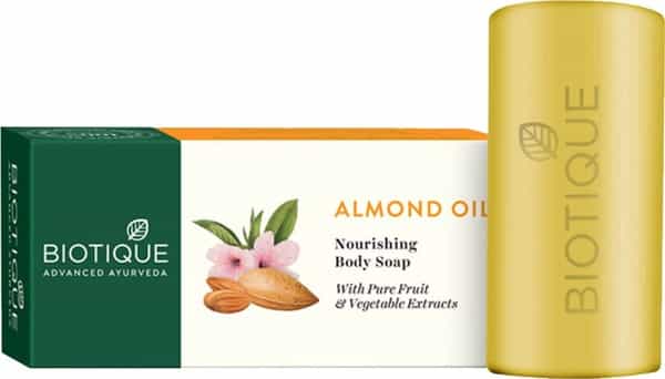 Biotique Advanced Ayurveda Almond Oil Nourishing Body Soap - 150 Gm