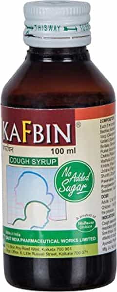 Kafbin Cough Syrup 100 Ml