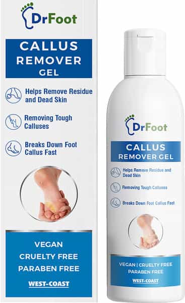 Dr Foot Callus Remover Gel Helps To Remove Calluses Corns - 100Ml