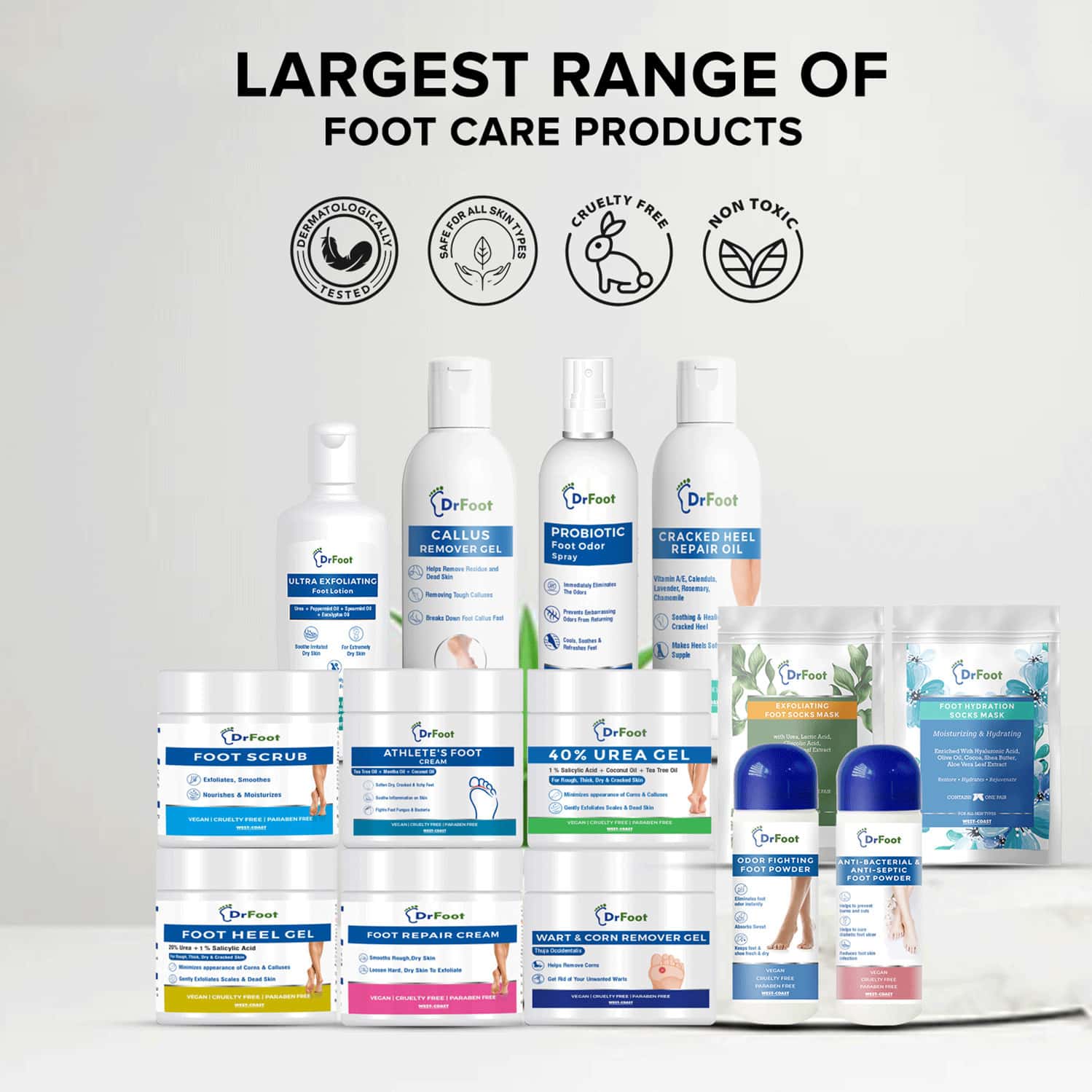 Buy DR FOOT CALLUS REMOVER GEL HELPS TO REMOVE CALLUSES CORNS 100ML