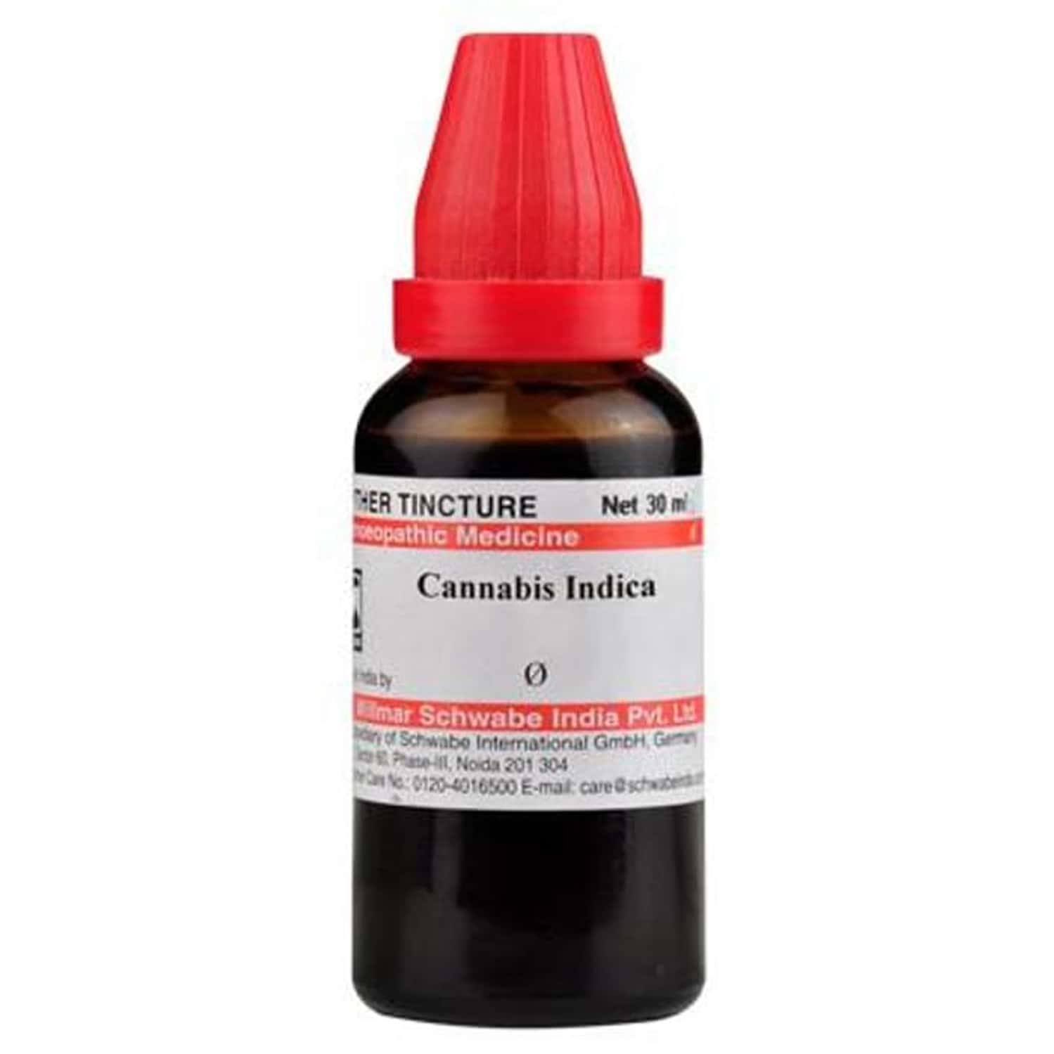 Dr. Willmar Schwabe India Cannabis Indica Mother Tincture Q 30 Ml