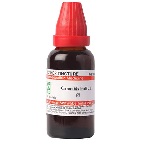 Dr. Willmar Schwabe India Cannabis Indica Mother Tincture Q 30 Ml
