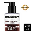 Toni & Guy Colour Amplify Hair Mask Mahogany Brown | Gives Colour Boost & Shine | 200Ml