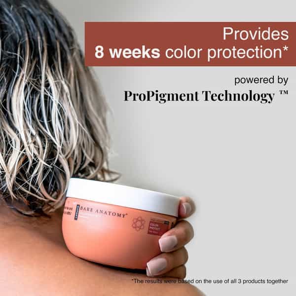 Bare Anatomy Expert Color Protect Hair Mask | 17 Amino Acid Complex & Quinoa Protein | 250 Gm