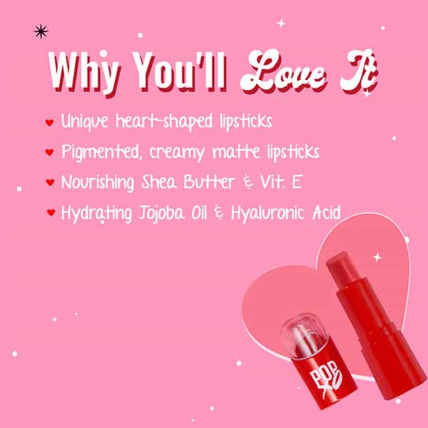 Myglamm Popxo Galentine Lipstick Kit-Better Half | Work Wife