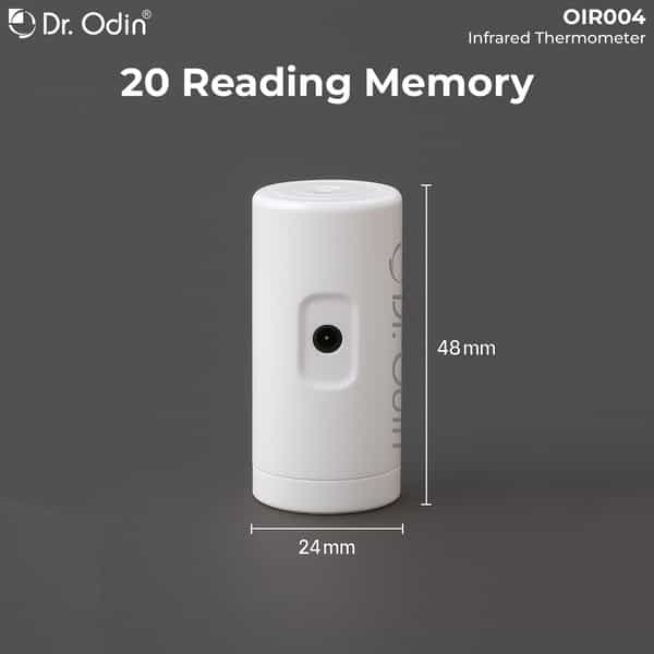 Dr. Odin Oir004 Non Contact Infrared Forehead Thermometer For Baby Child & Adult