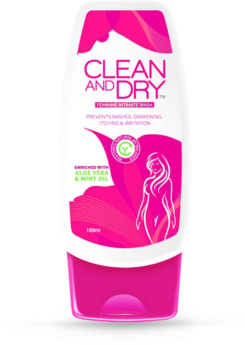 Clean And Dry Intimate Hygiene Wash 190 Ml For Women