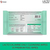 Lacto Calamine Daily Face Cleansing Wipes With Aloe Vera | White | Pack Of 3 | 75 Count