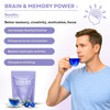 Nutrazen Eternal Brew Butterfly Pea Blue Tea Bags | Antioxidant Rich Herbal Tea | 30 Servings