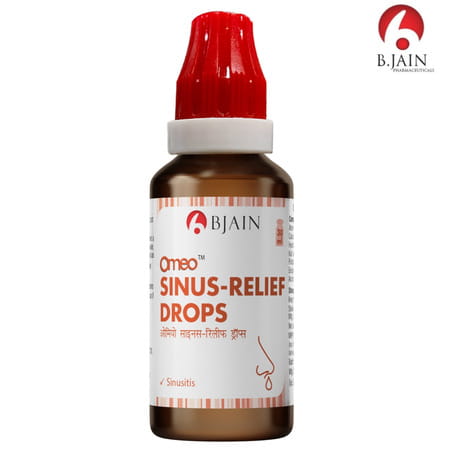 Bjain Omeo Homeopathic Sinus Relief Drops - 30ml