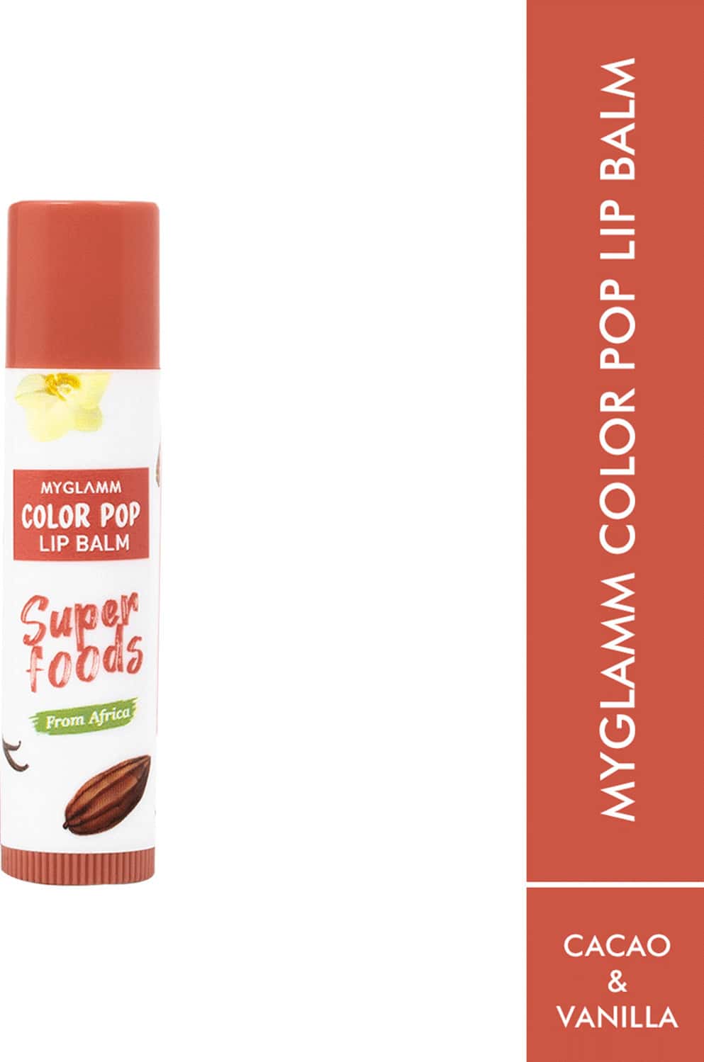 Myglamm Color Pop Lip Balm-Cacao & Vanilla