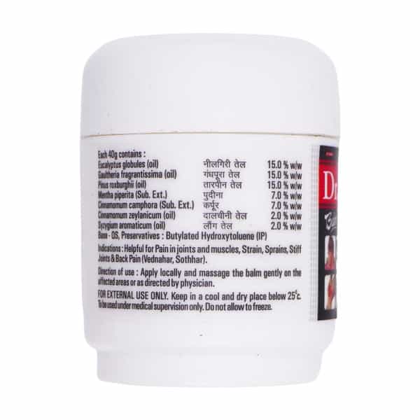 Dr Ortho Ayurvedic Pain Balm Bottle Of 40 G