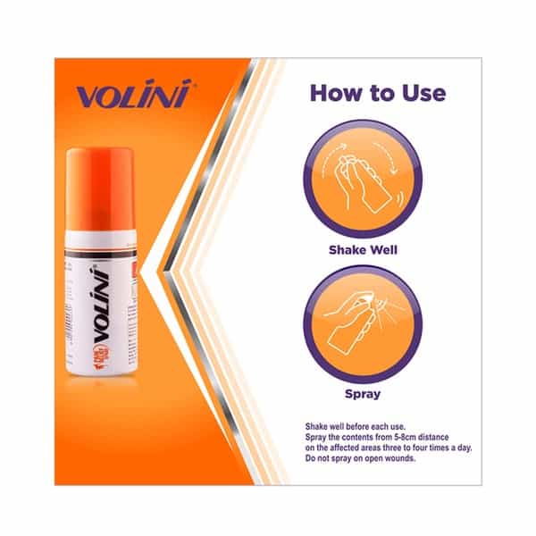 Volini Pain Relief Spray 15 Gm (Pack Of 3)