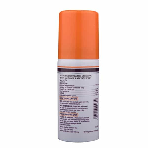 Volini Pain Relief Spray 15 Gm (Pack Of 3)