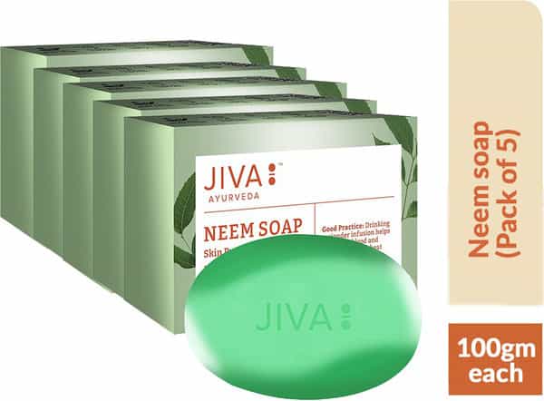 Jiva Neem Soap 5 X 100 G