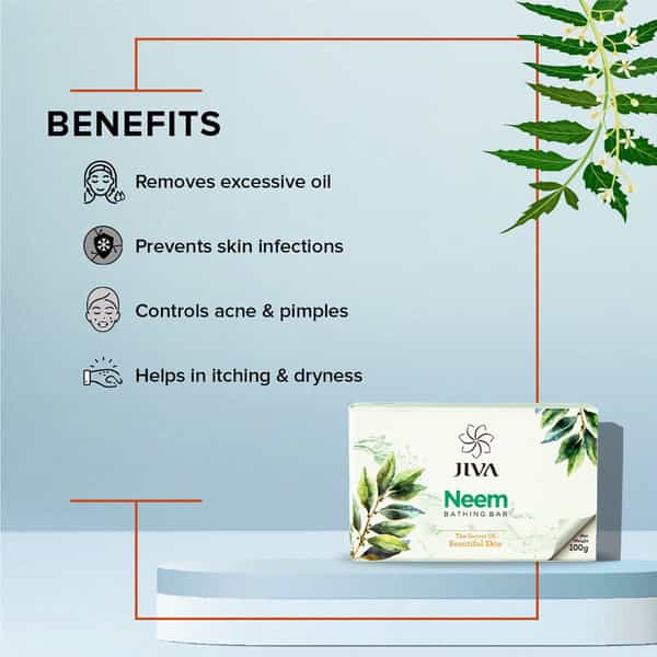 Jiva Neem Soap 5 X 100 G