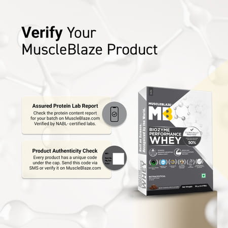 Muscleblaze Biozyme Performance Whey Rich Chocolate 36G (Single Serving)