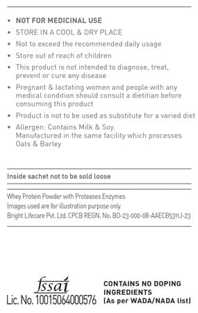 Muscleblaze Biozyme Performance Whey Rich Chocolate 36G (Single Serving)