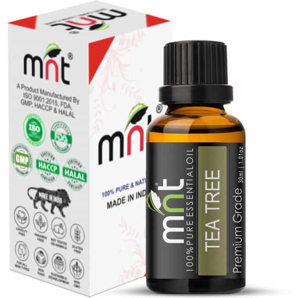 Mnt Tea Tree Essential Oil (30Ml) For Face 100% Pure Natural Therapeutic Grade