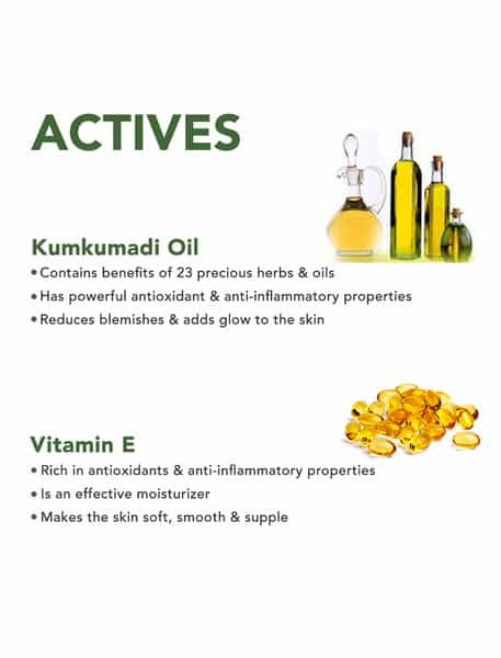 Skivia Kumkumadi Face Oil With Goat Milk & Vitamin E - 15 Ml| Youthful Radiance|Combat Aging Signs